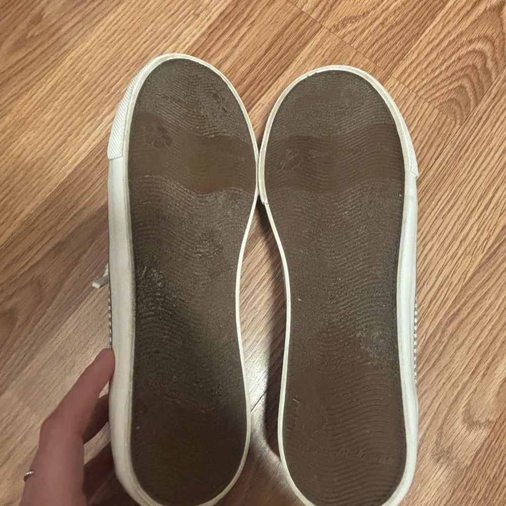 Tommy Bahama Blue & White Striped Sneakers Size 10 - Picture 6 of 10